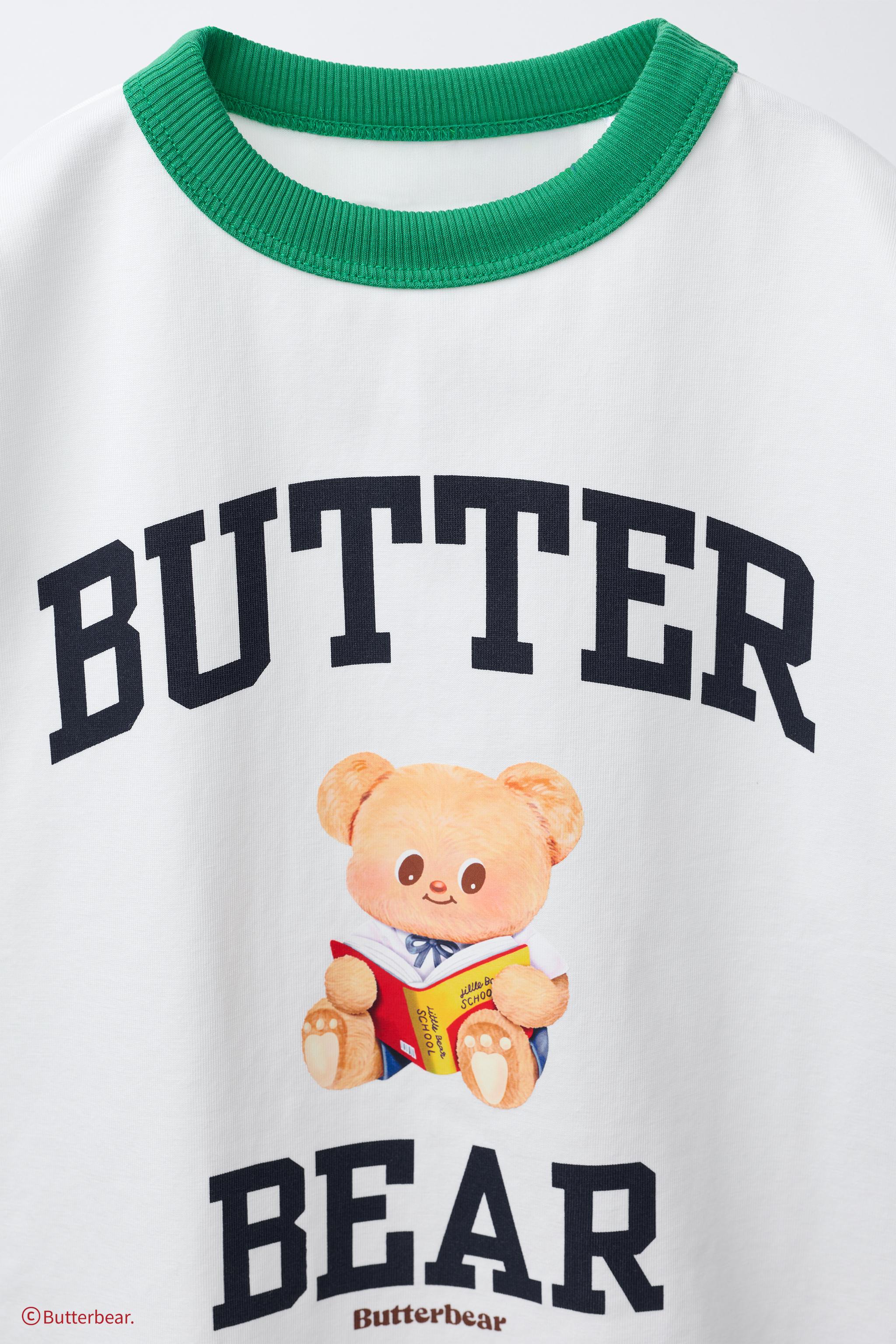 T-SHIRT DÉTAIL LISERÉS BUTTERBEAR ©